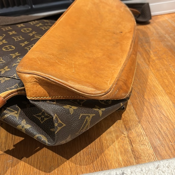 Authentic LOUIS VUITTON LV Monogram Monsouris GM Backpack Rucksack Daypack Brown - Picture 8 of 11